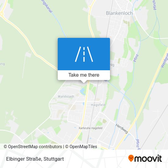 Elbinger Straße map