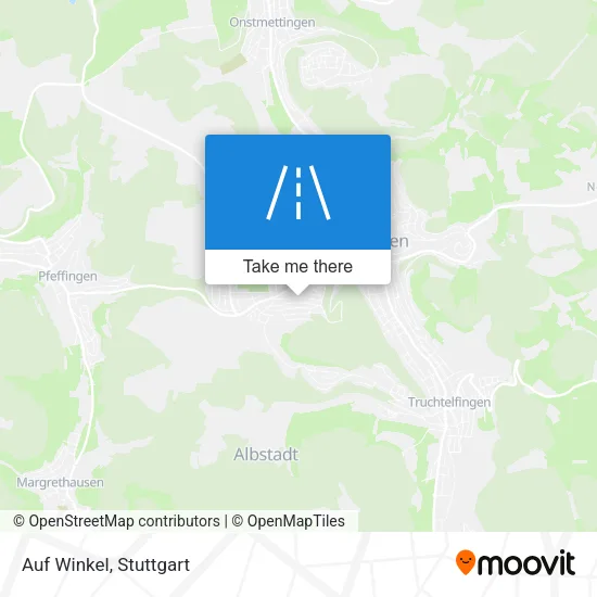 Карта Auf Winkel