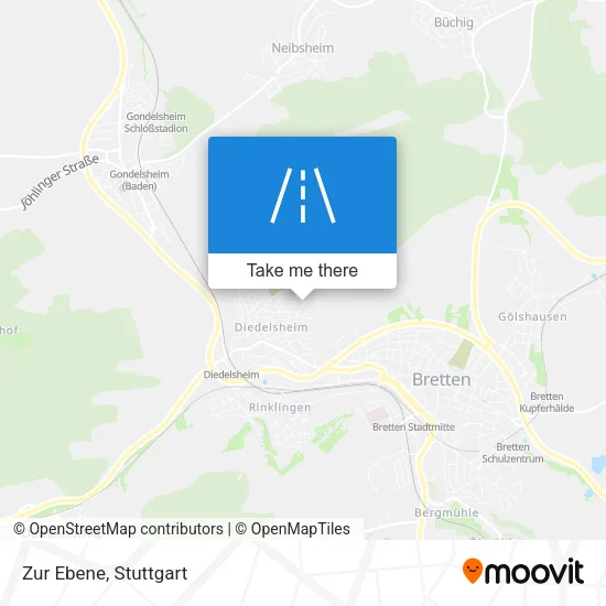 Карта Zur Ebene