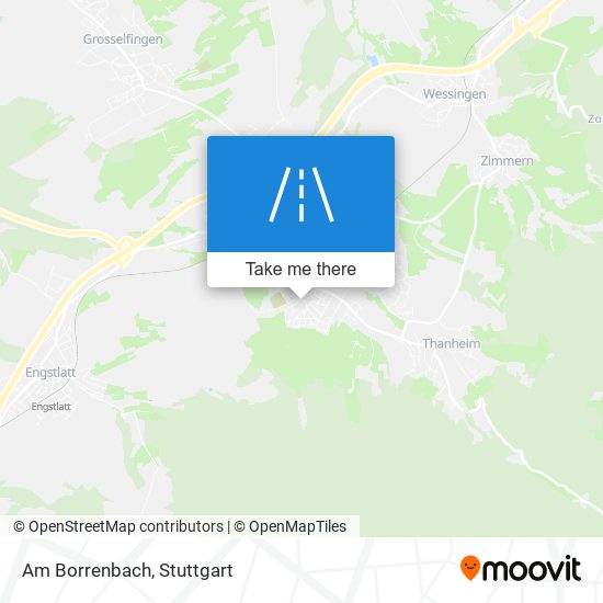 Карта Am Borrenbach