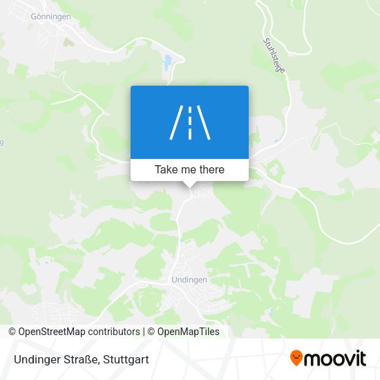 Undinger Straße map