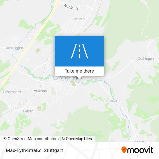 Max-Eyth-Straße map