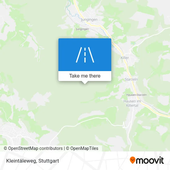 Карта Kleintäleweg