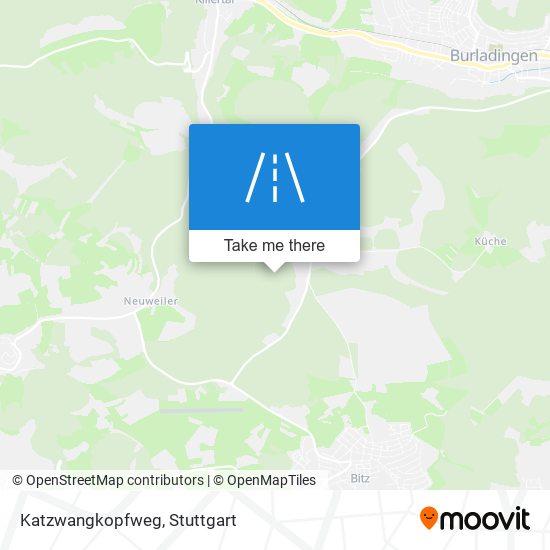 Katzwangkopfweg map