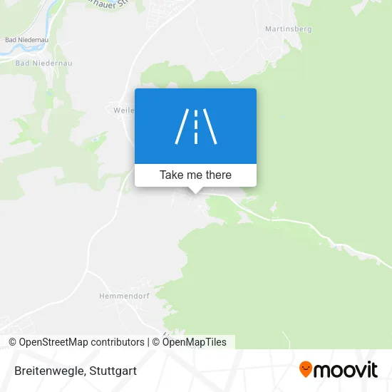 Карта Breitenwegle