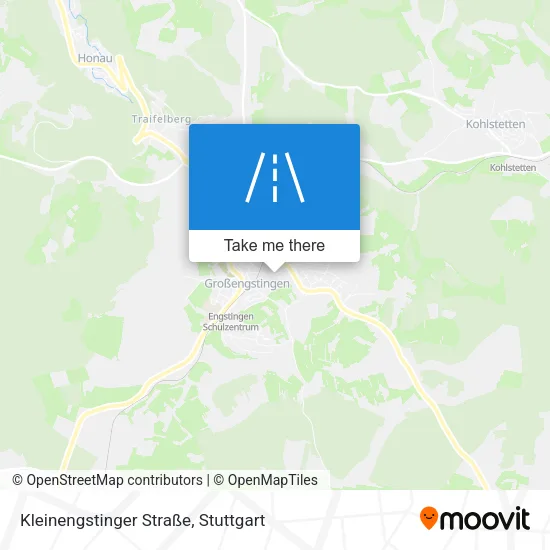Карта Kleinengstinger Straße