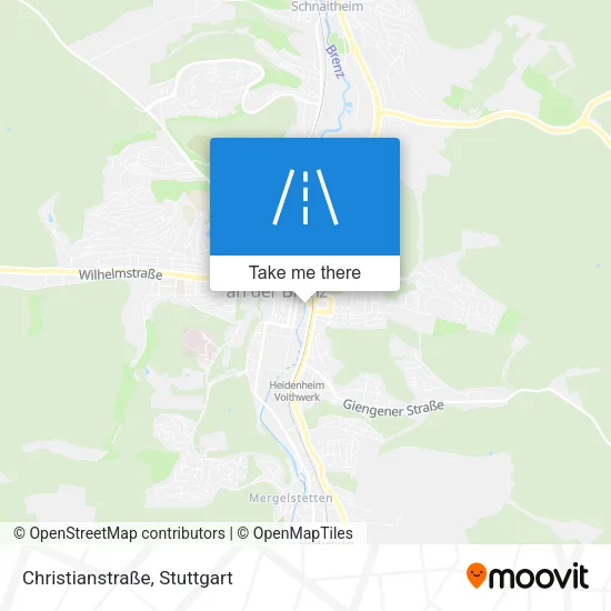 Карта Christianstraße