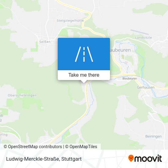 Ludwig-Merckle-Straße map