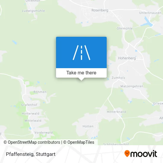 Карта Pfaffensteig