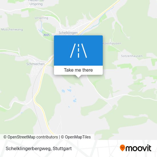 Schelklingerbergweg map