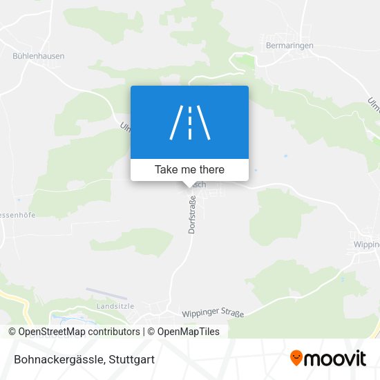 Bohnackergässle map