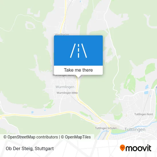 Карта Ob Der Steig