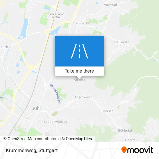 Карта Krummenweg