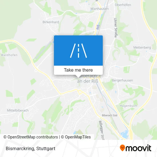 Карта Bismarckring