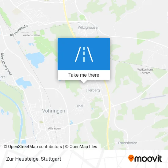 Карта Zur Heusteige