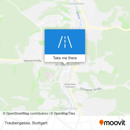 Карта Traubengasse
