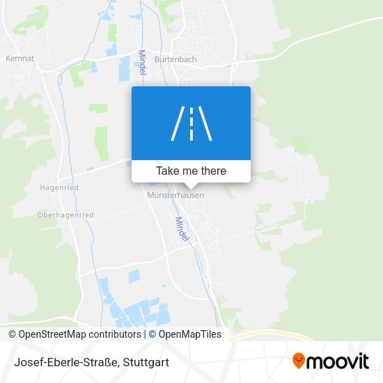 Josef-Eberle-Straße map