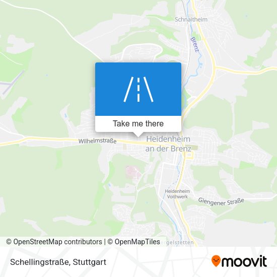 Schellingstraße map