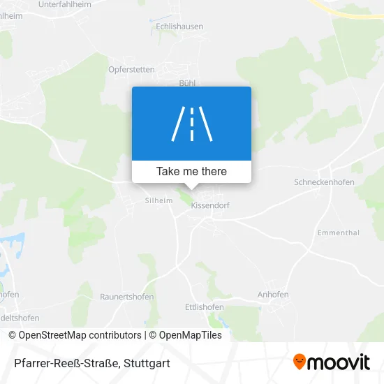 Карта Pfarrer-Reeß-Straße