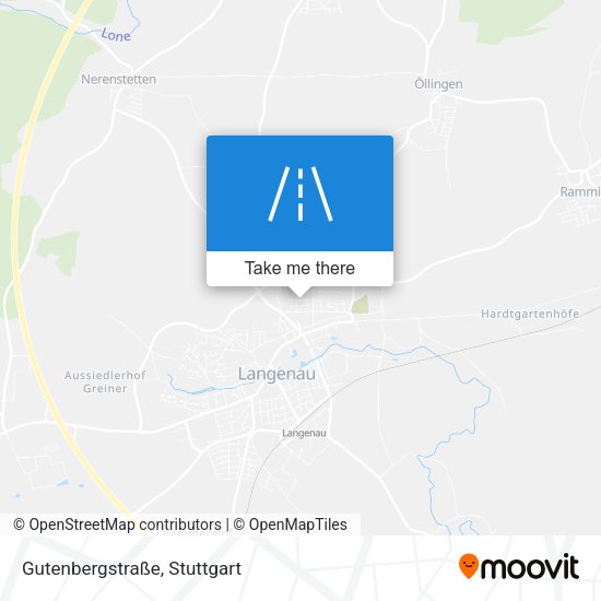 Gutenbergstraße map
