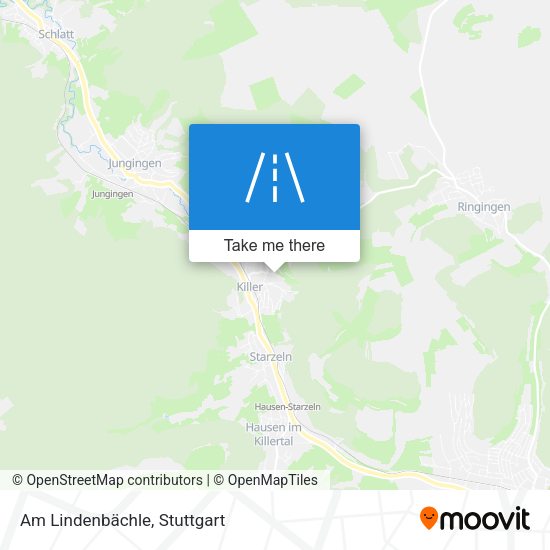 Am Lindenbächle map