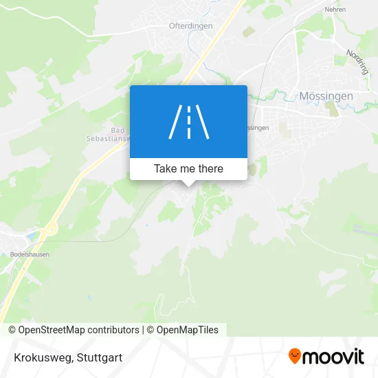 Карта Krokusweg