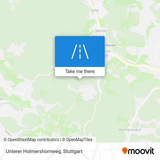 Карта Unterer Holmershornweg