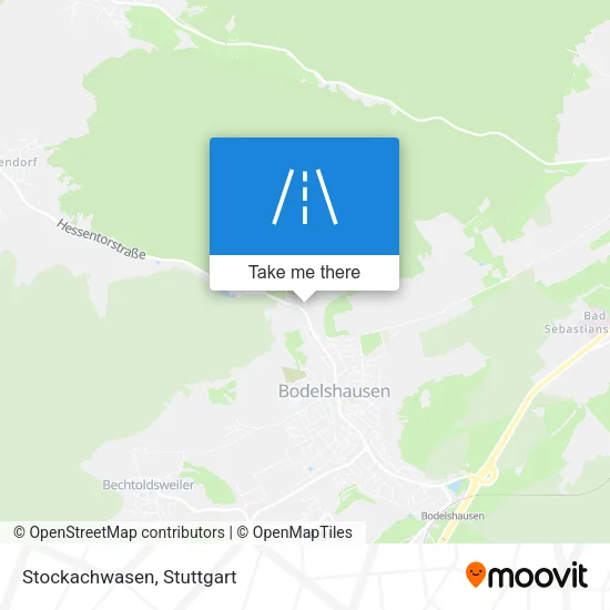 Карта Stockachwasen