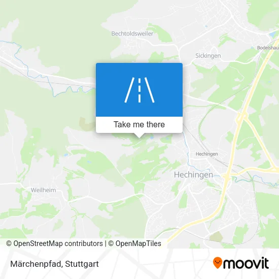 Карта Märchenpfad