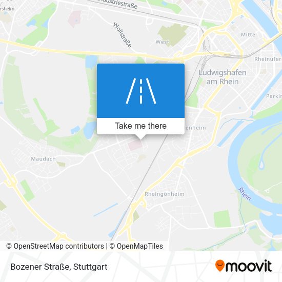 Bozener Straße map