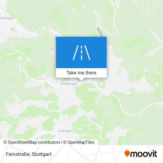 Карта Feinstraße