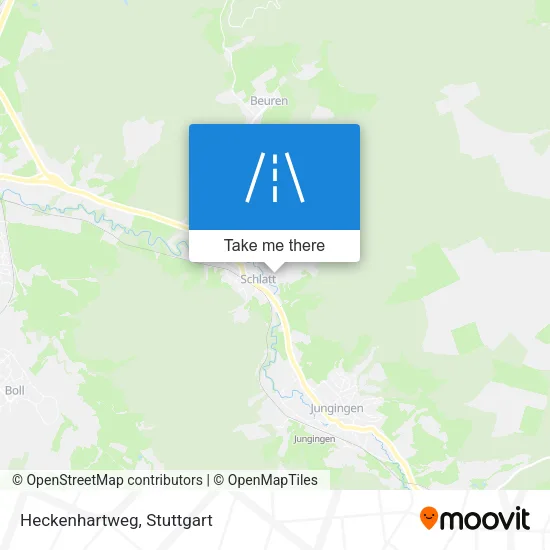 Карта Heckenhartweg
