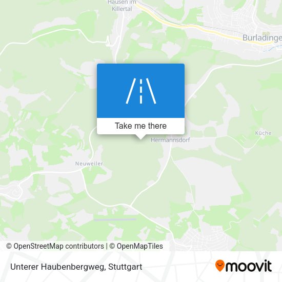 Unterer Haubenbergweg map