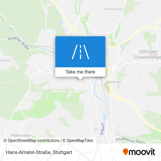 Hans-Amann-Straße map