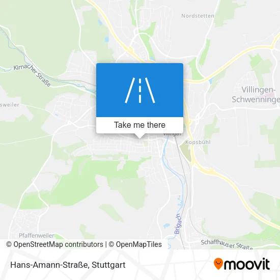 Hans-Amann-Straße map