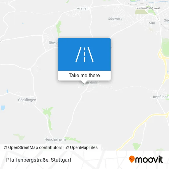 Карта Pfaffenbergstraße