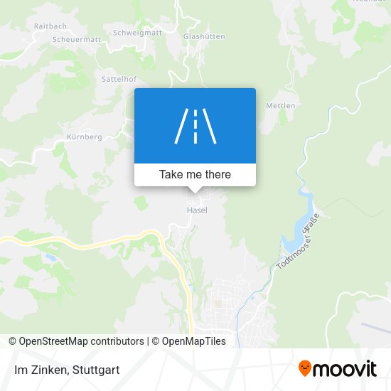 Карта Im Zinken