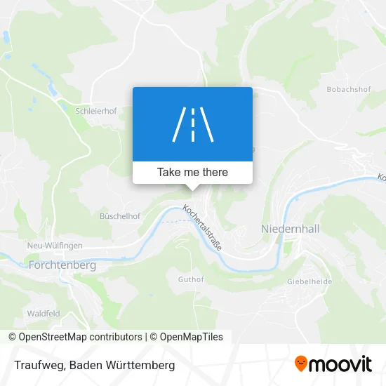 Карта Traufweg