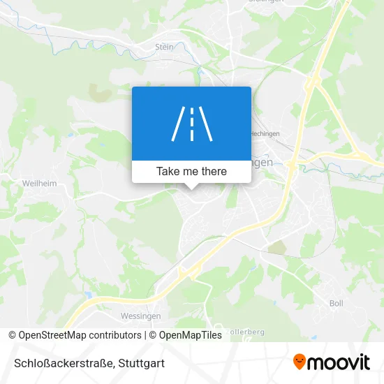 Карта Schloßackerstraße
