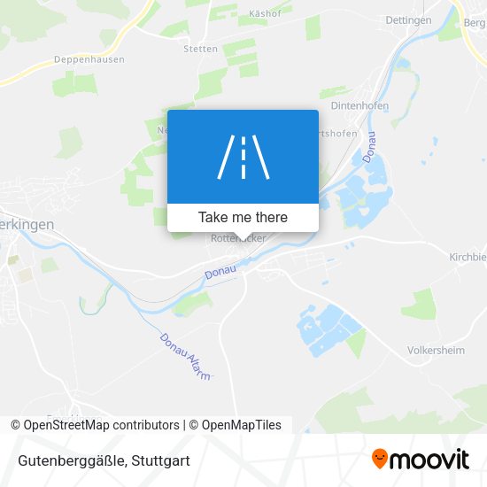 Gutenberggäßle map