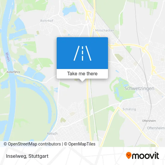 Карта Inselweg