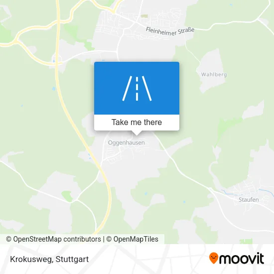 Карта Krokusweg