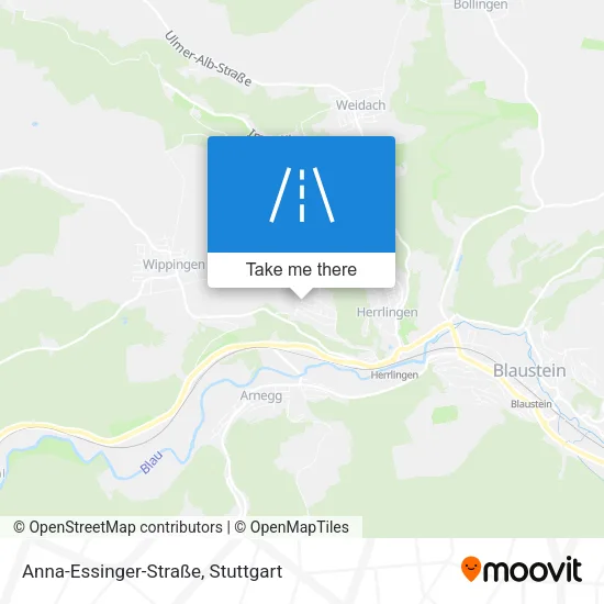 Карта Anna-Essinger-Straße
