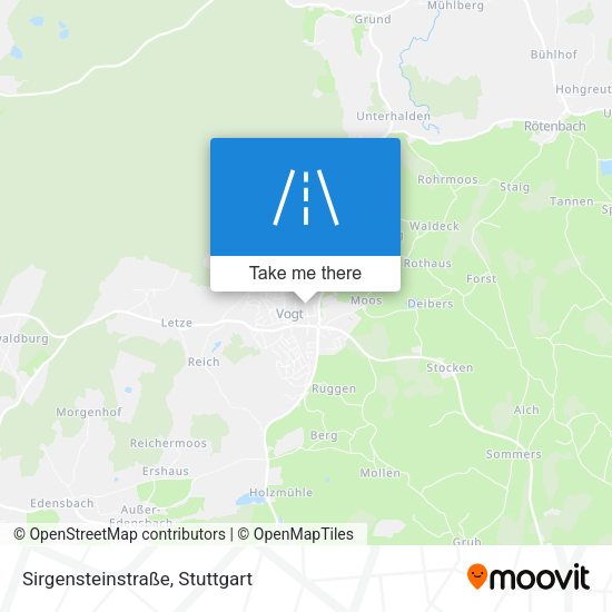 Sirgensteinstraße map