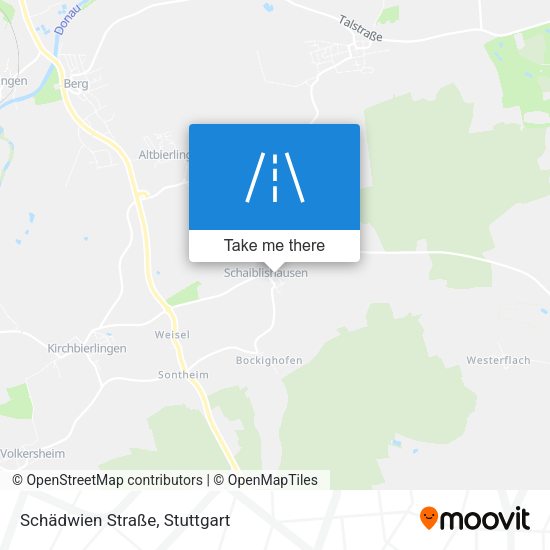 Schädwien Straße map