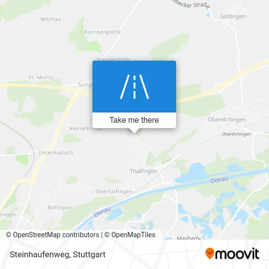 Карта Steinhaufenweg