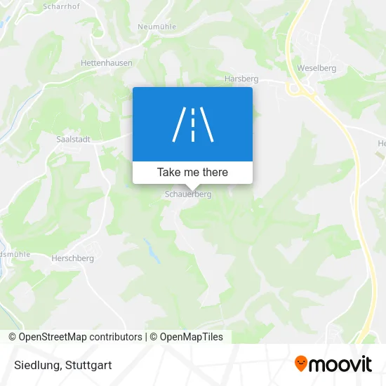 Карта Siedlung