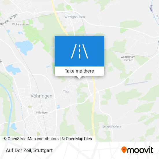 Карта Auf Der Zeil