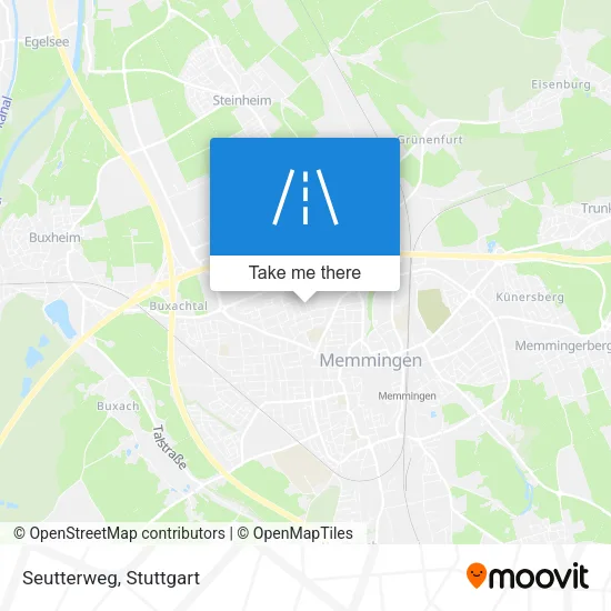 Карта Seutterweg