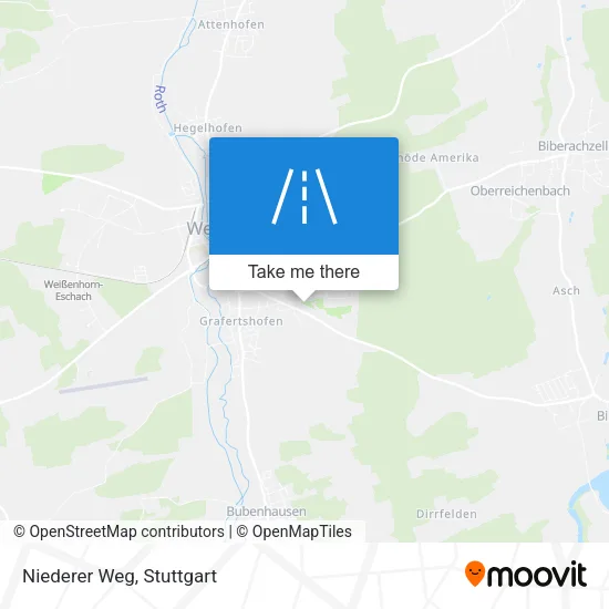 Карта Niederer Weg